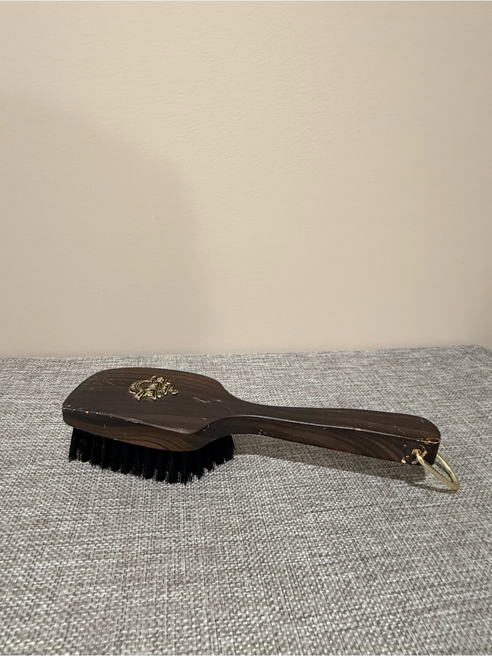 Vintage wooden clothes and garment brush made in Japan